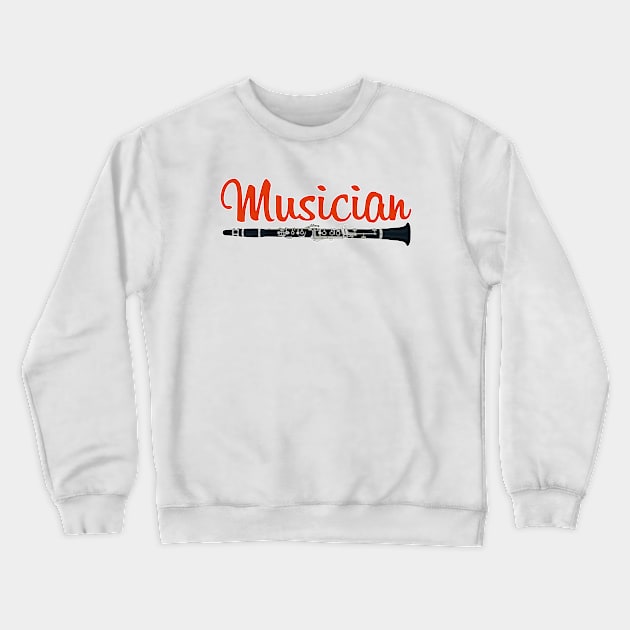 Musician Crewneck Sweatshirt by DiegoCarvalho